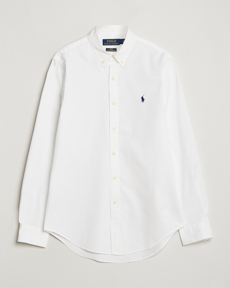 Homme | Chemises | Polo Ralph Lauren | Slim Fit Twill Shirt White