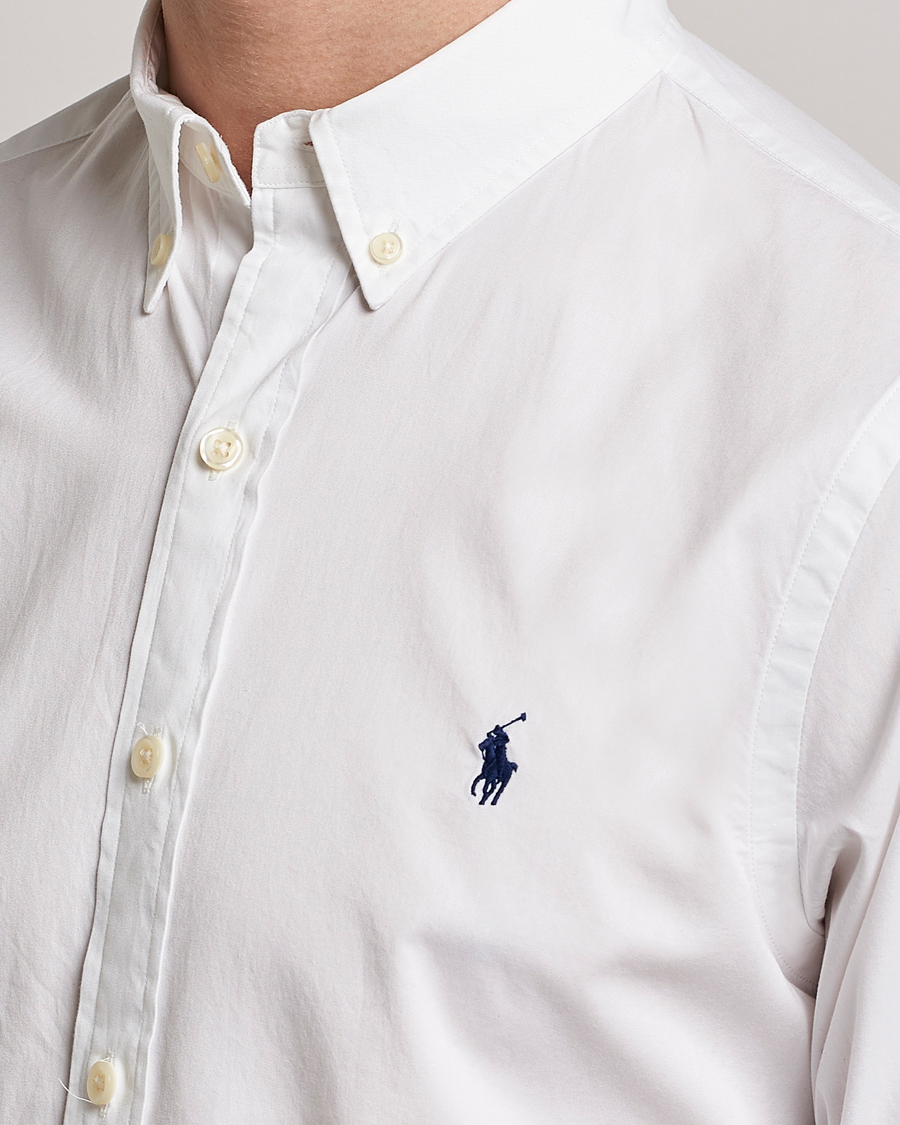 Homme | Chemises | Polo Ralph Lauren | Slim Fit Twill Shirt White
