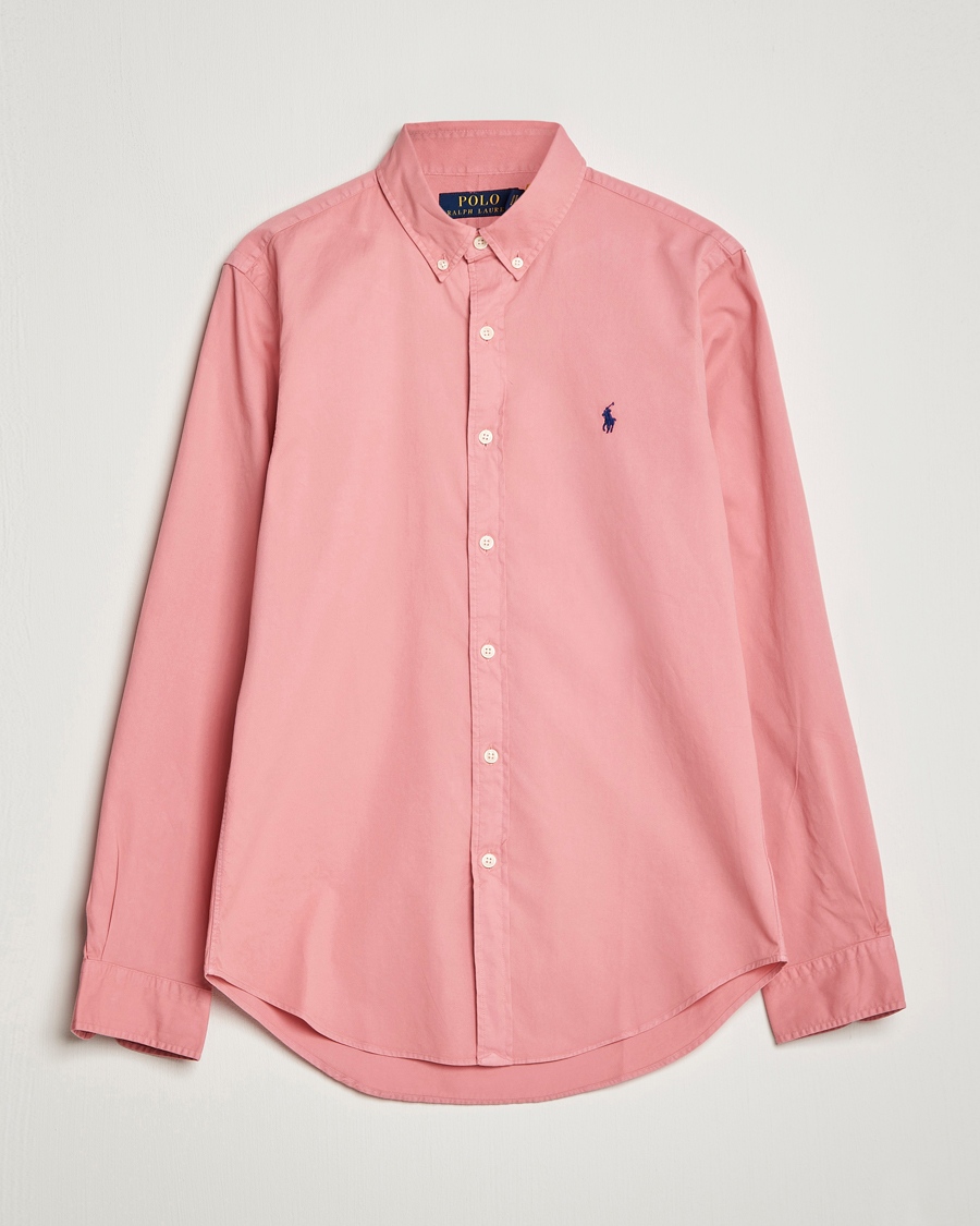 Homme | Chemises | Polo Ralph Lauren | Slim Fit Brushed Twill Shirt Desert Rose