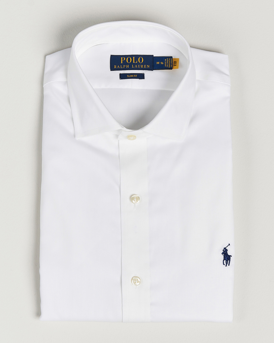 Homme | Chemises | Polo Ralph Lauren | Slim Fit Dress Shirt White