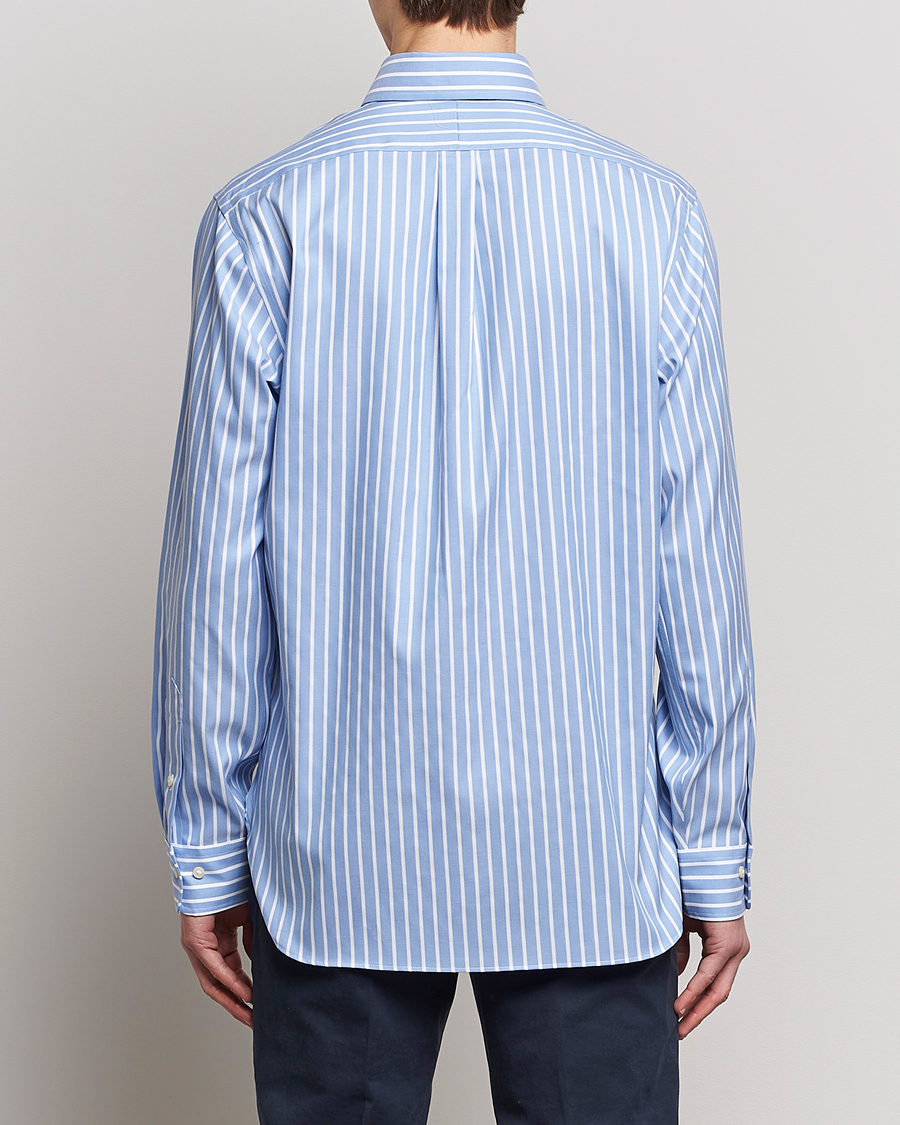 Homme | Chemises | Polo Ralph Lauren | Custom Fit Striped Dress Shirt Blue/White