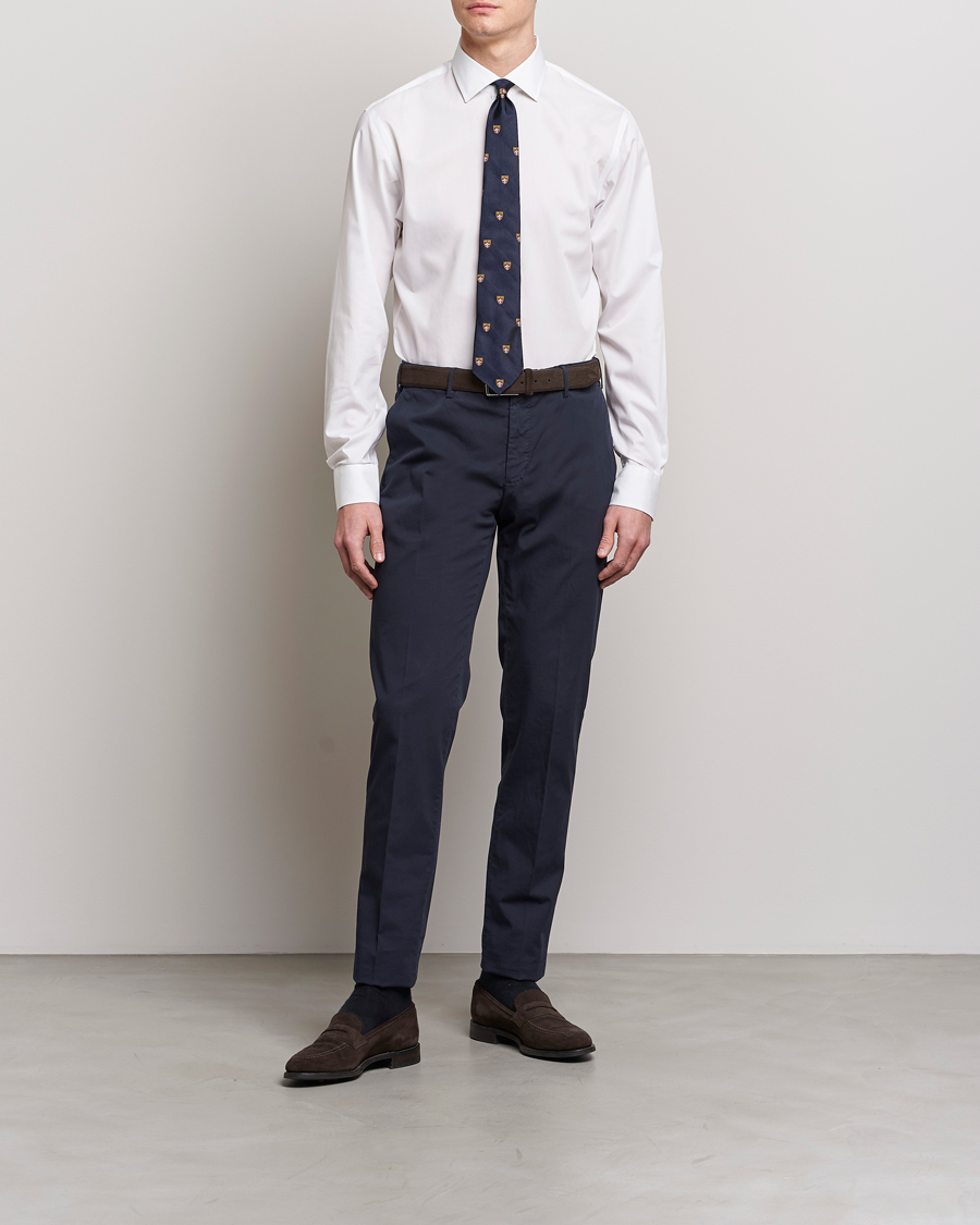 Homme | Chemises | Polo Ralph Lauren | Slim Fit Poplin Dress Shirt White