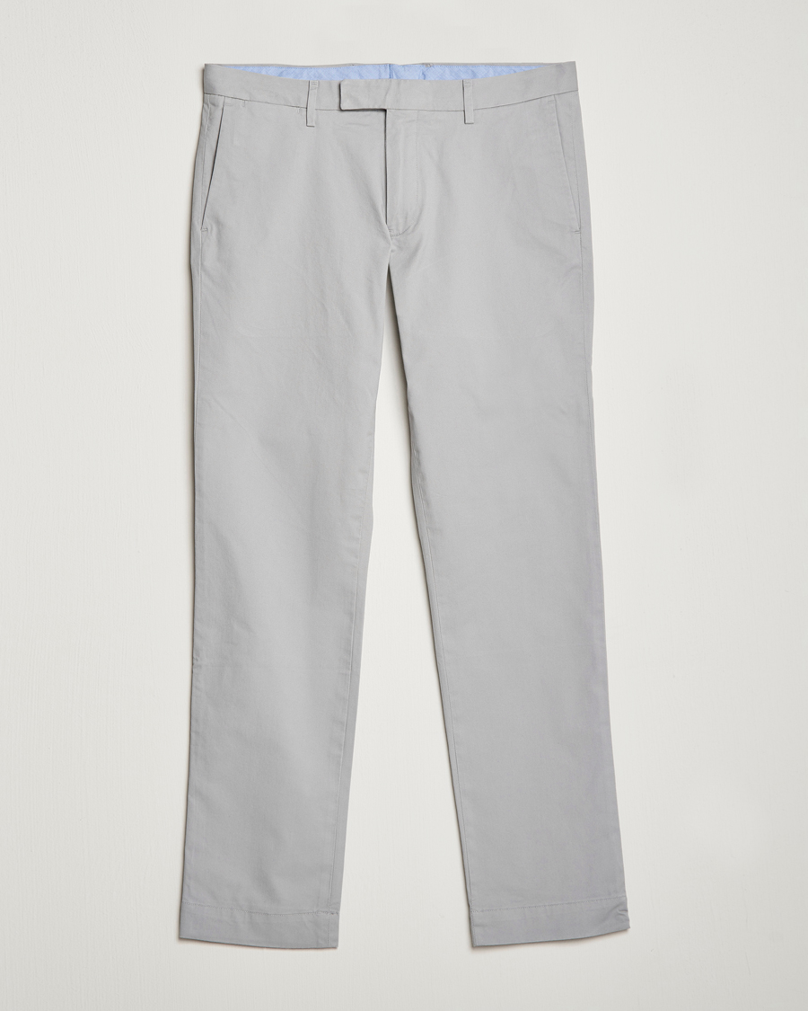 Homme | Pantalons | Polo Ralph Lauren | Slim Fit Stretch Chinos Soft Grey