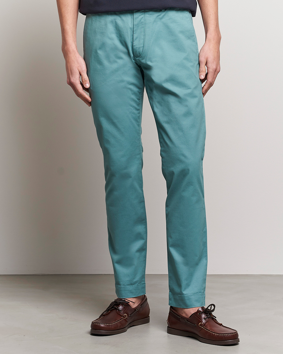 Homme | Pantalons | Polo Ralph Lauren | Slim Fit Stretch Chinos Greenscape