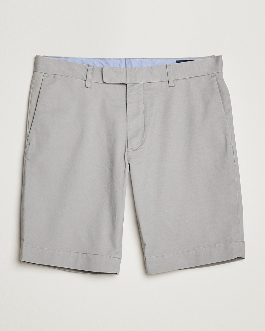 Homme | Shorts | Polo Ralph Lauren | Tailored Slim Fit Shorts Grey Fog