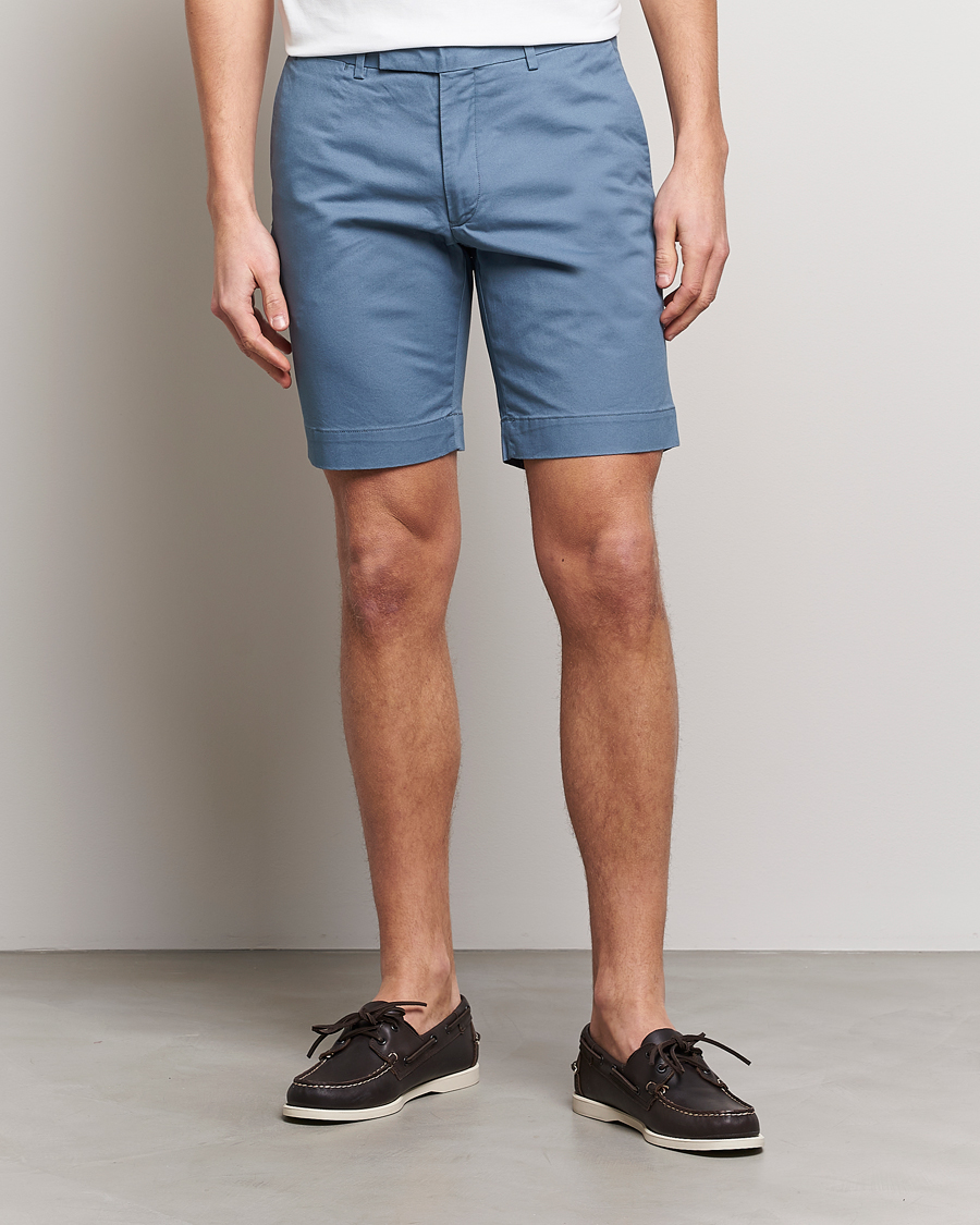Homme | Shorts Chinos | Polo Ralph Lauren | Tailored Slim Fit Shorts Anchor Blue