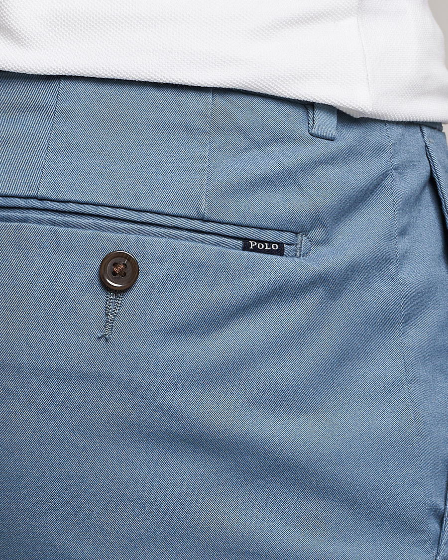 Homme | Shorts | Polo Ralph Lauren | Tailored Slim Fit Shorts Anchor Blue