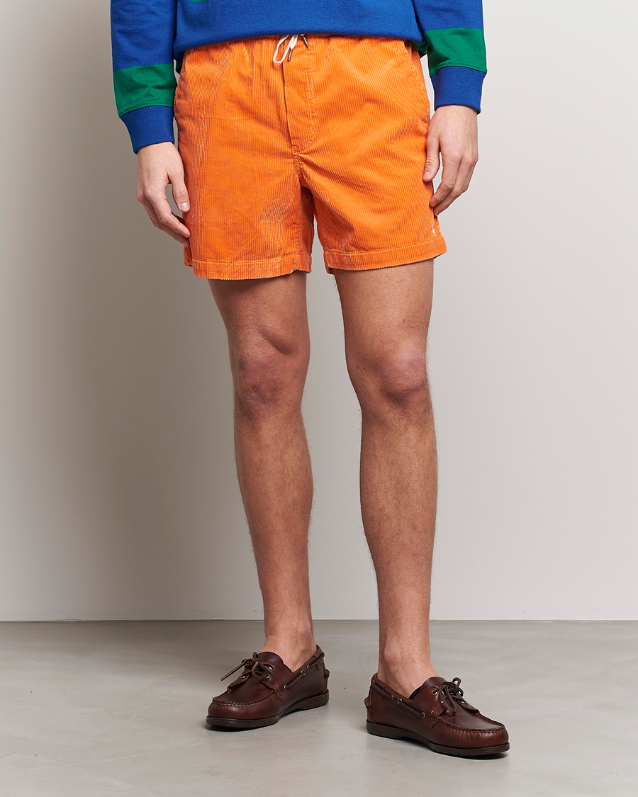 Homme | Shorts | Polo Ralph Lauren | Prepster Corduroy Drawstring Shorts Summer Coral