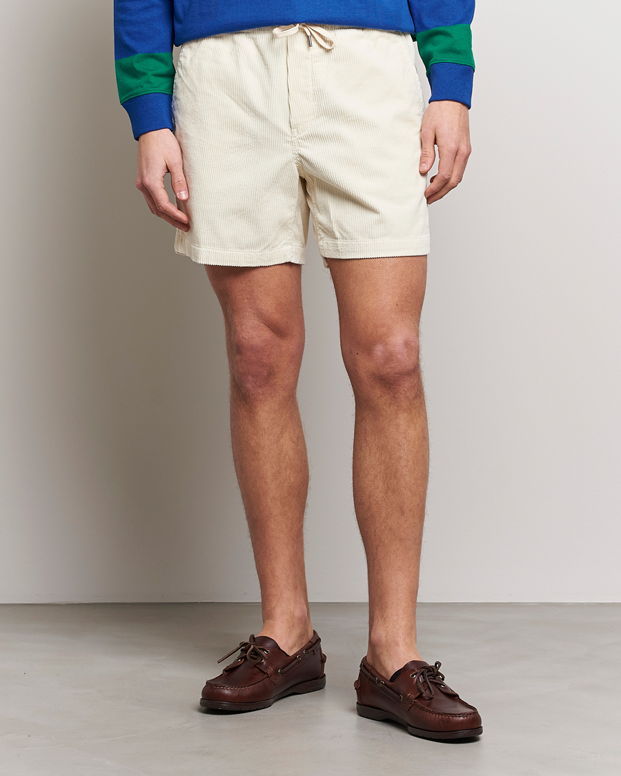 Homme | Polo Ralph Lauren | Polo Ralph Lauren | Prepster Corduroy Drawstring Shorts Guide Cream