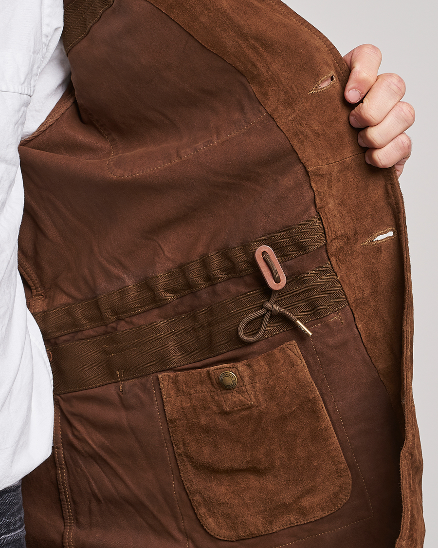 Homme | Manteaux Et Vestes | Polo Ralph Lauren | Safari Suede Field Jacket Smith Brown