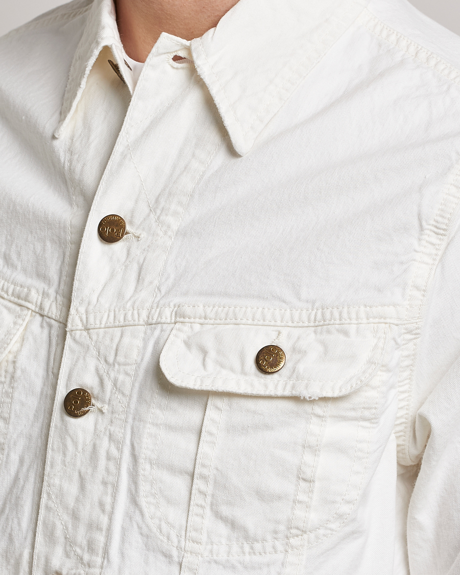 Homme | Manteaux Et Vestes | Polo Ralph Lauren | Trucker Denim Jacket White