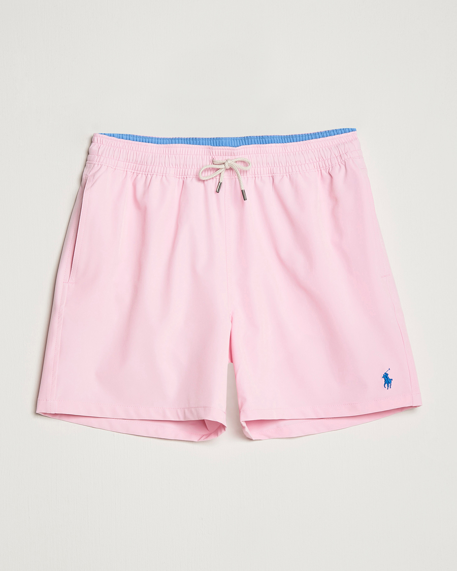 Homme | Maillots De Bain | Polo Ralph Lauren | Recyceled Traveler Boxer Swimshorts Carmel Pink