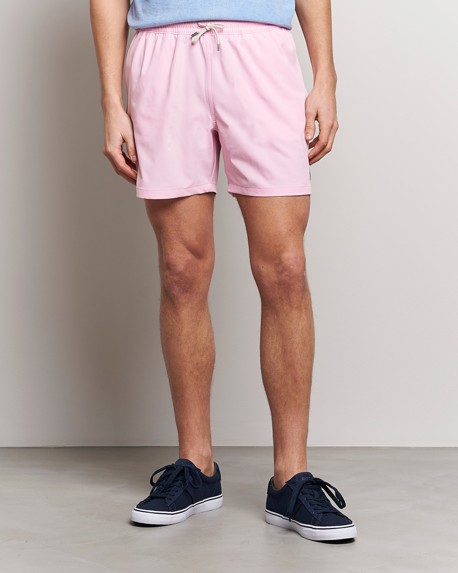 Homme | Maillots De Bain | Polo Ralph Lauren | Recyceled Traveler Boxer Swimshorts Carmel Pink