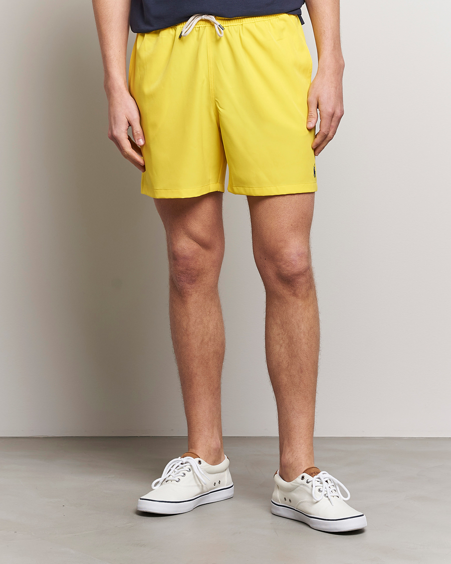 Homme | Maillots De Bain | Polo Ralph Lauren | Recyceled Traveler Boxer Swimshorts Lemon Crush