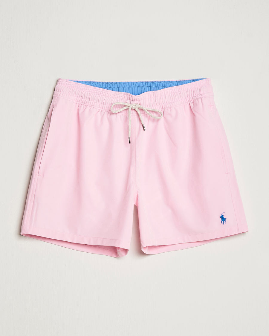 Homme | Maillots De Bain | Polo Ralph Lauren | Recycled Slim Traveler Swimshorts Carmel Pink