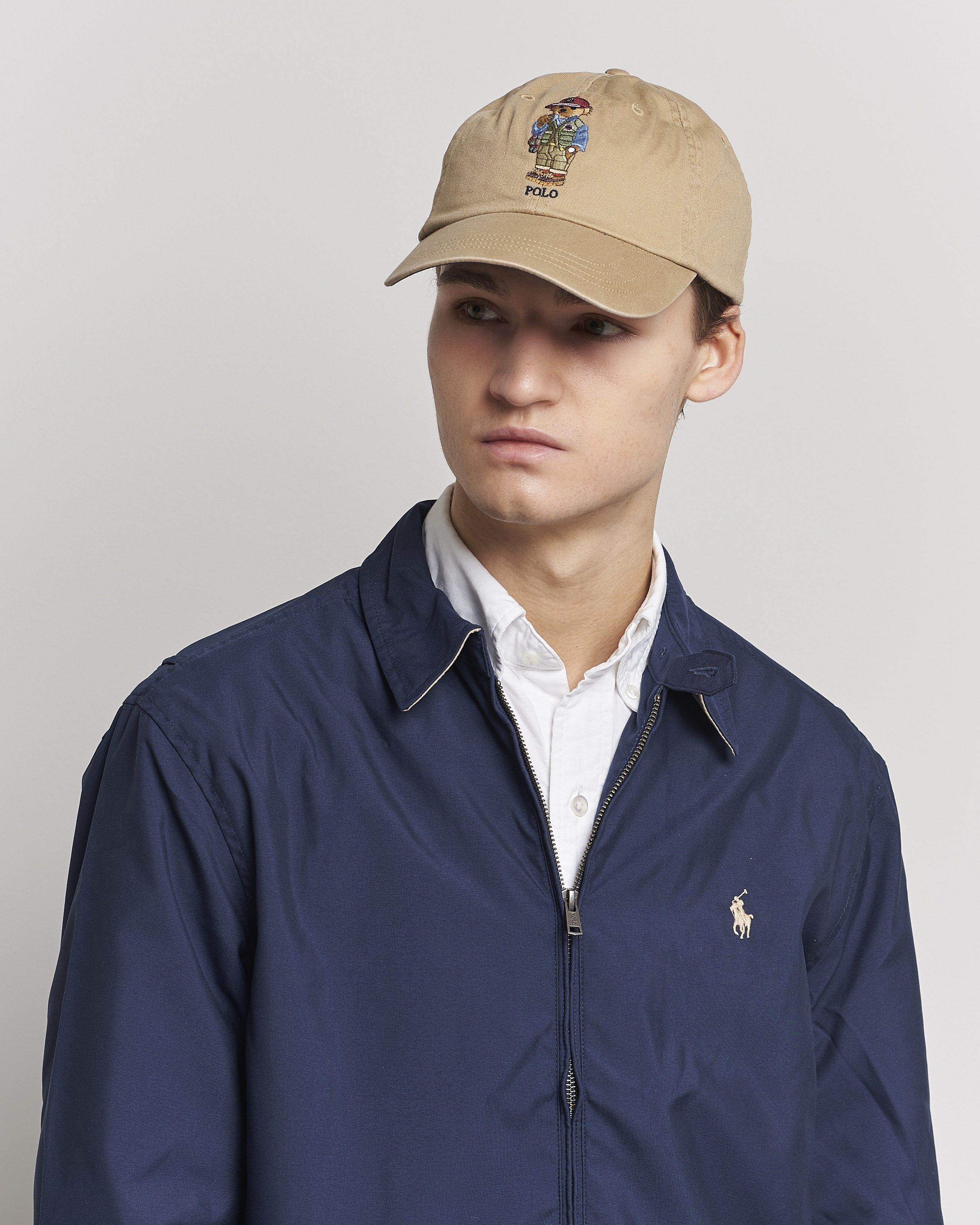 Homme | Polo Ralph Lauren Twill Bear Cap Luxury Tan | Polo Ralph Lauren | Twill Bear Cap Luxury Tan