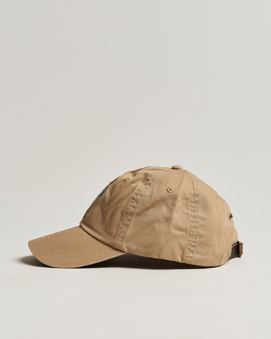 Homme | Polo Ralph Lauren Twill Bear Cap Luxury Tan | Polo Ralph Lauren | Twill Bear Cap Luxury Tan