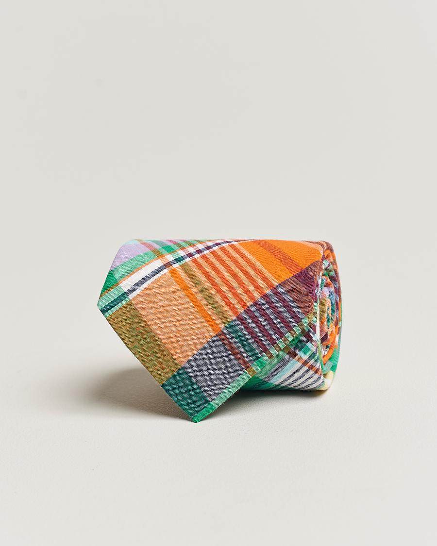 Homme | Polo Ralph Lauren Preppy Madras Checked Tie Multi | Polo Ralph Lauren | Preppy Madras Checked Tie Multi