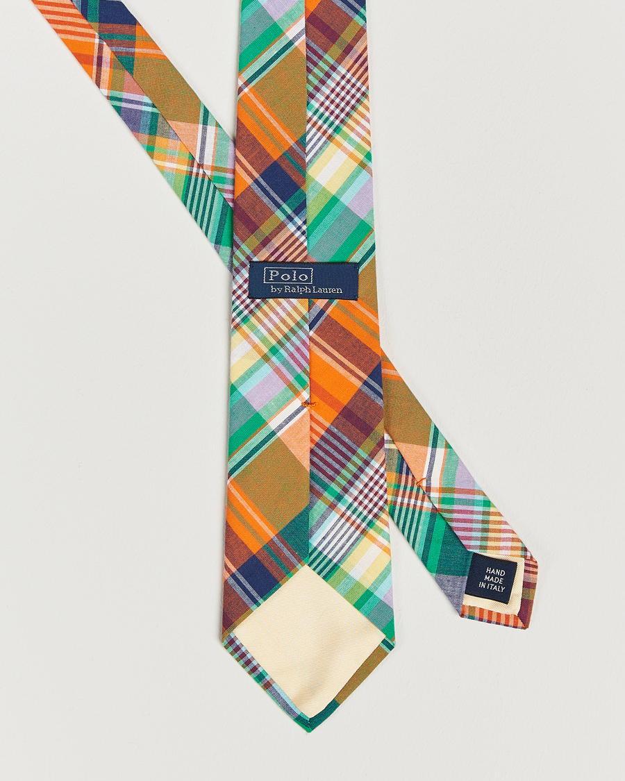 Homme | Polo Ralph Lauren Preppy Madras Checked Tie Multi | Polo Ralph Lauren | Preppy Madras Checked Tie Multi