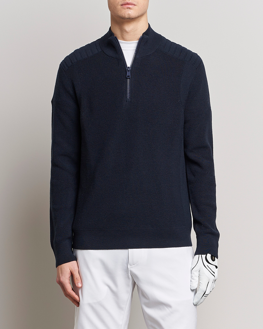 Homme | Pulls Et Tricots | RLX Ralph Lauren | Merino Half-Zip Sweater College Navy
