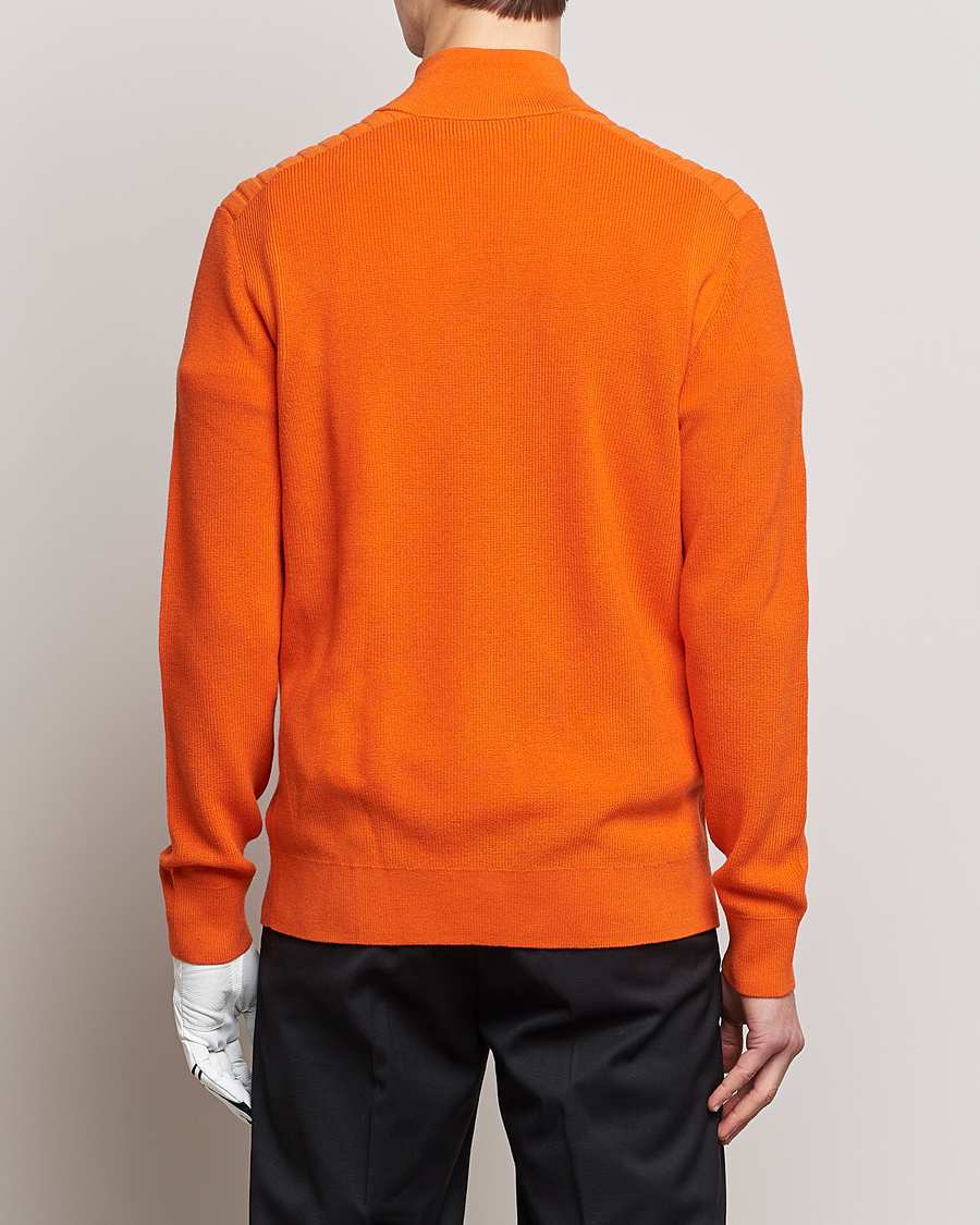 Homme | Pulls Et Tricots | RLX Ralph Lauren | Merino Half-Zip Sweater Sailing Orange