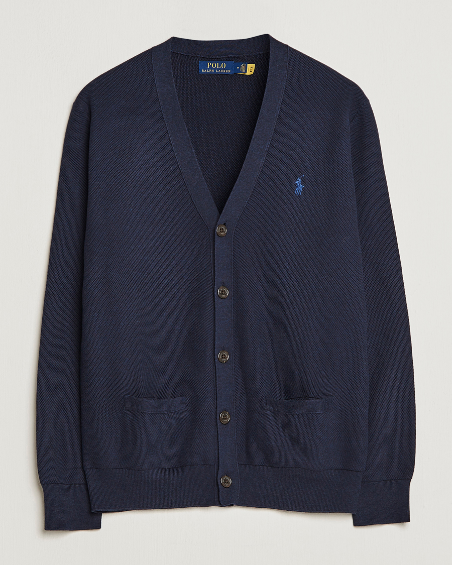 Homme | Pulls Et Tricots | Polo Ralph Lauren | Cotton Cardigan Navy Heather