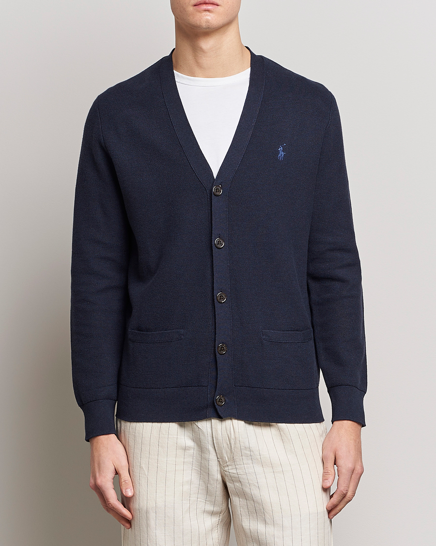 Homme | Pulls Et Tricots | Polo Ralph Lauren | Cotton Cardigan Navy Heather