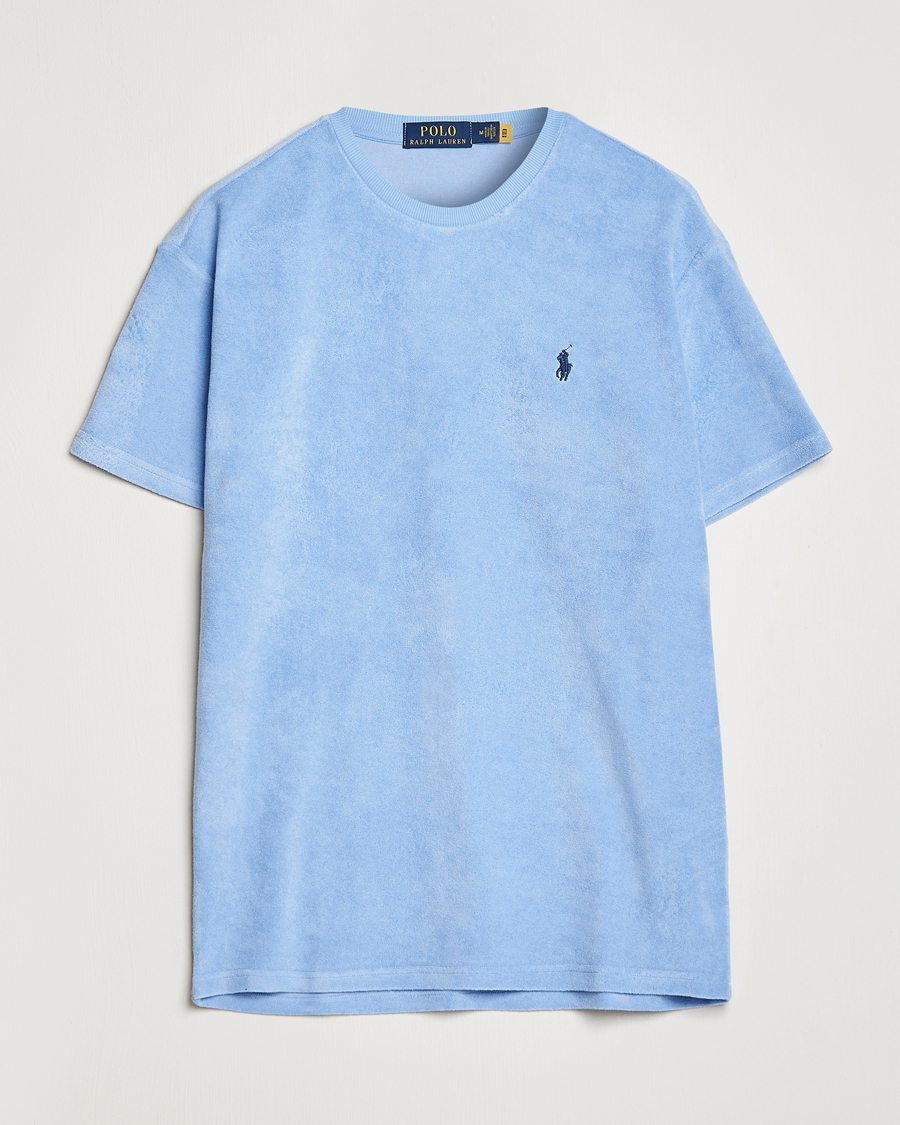 Homme | T-shirts | Polo Ralph Lauren | Terry Cotton Tee Austin Blue