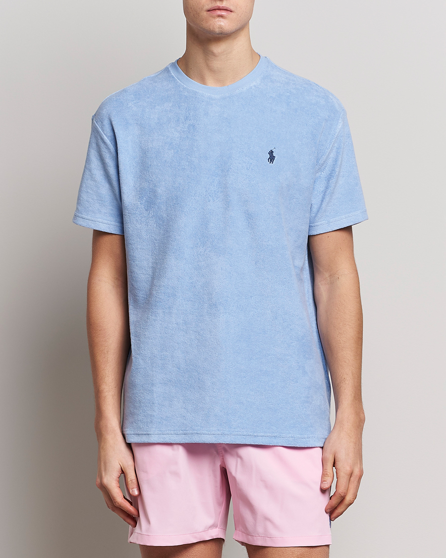 Homme | T-shirts | Polo Ralph Lauren | Terry Cotton Tee Austin Blue