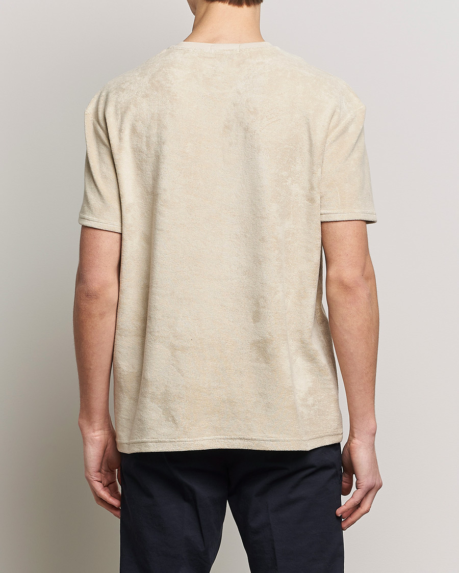 Homme | T-shirts | Polo Ralph Lauren | Terry Cotton Tee Spring Beige