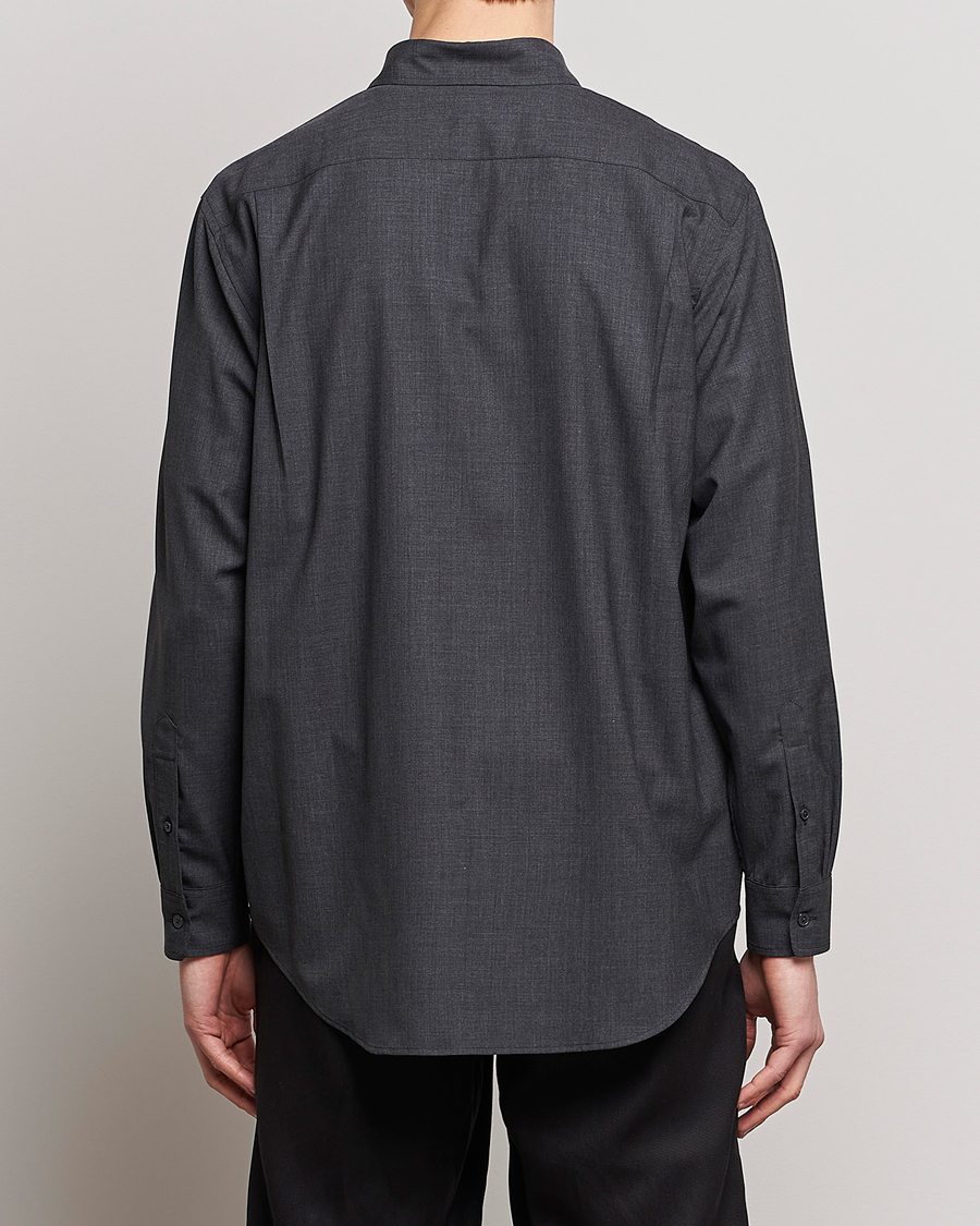 Homme | Chemises | Auralee | Tropical Wool Shirt Charcoal