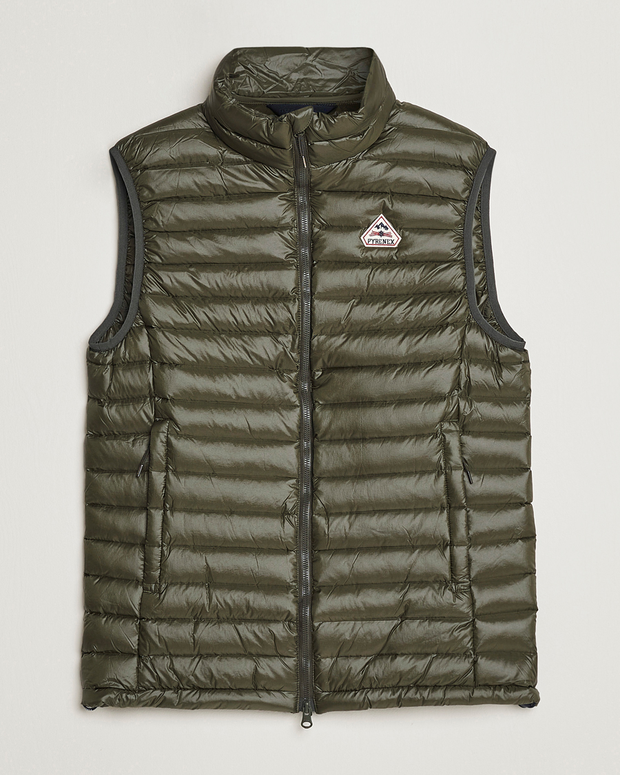 Homme | Manteaux Et Vestes | Pyrenex | Bruce Down Padded Vest Deep Khaki