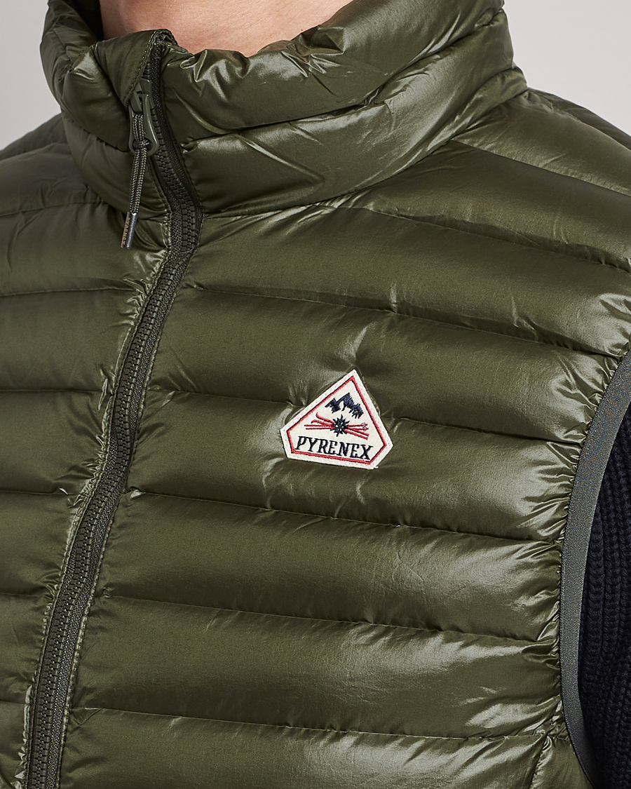 Homme | Manteaux Et Vestes | Pyrenex | Bruce Down Padded Vest Deep Khaki