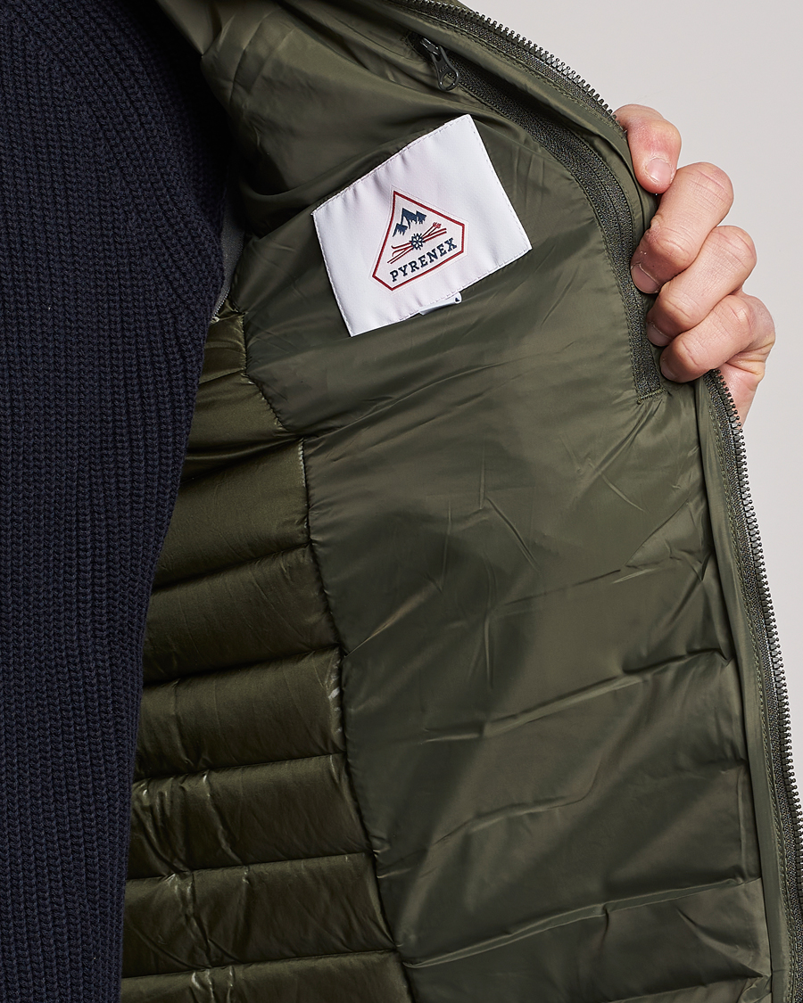 Homme | Manteaux Et Vestes | Pyrenex | Bruce Down Padded Vest Deep Khaki
