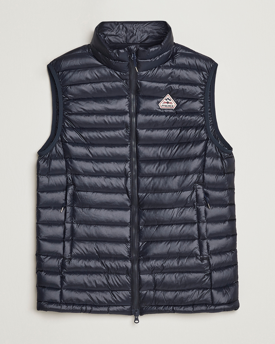 Homme | Manteaux Et Vestes | Pyrenex | Bruce Down Padded Vest Deep Ink