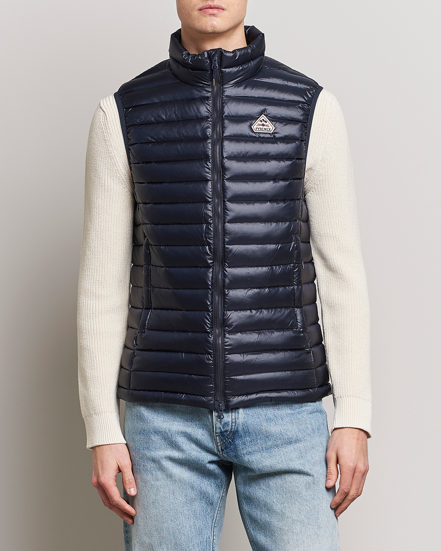 Homme | Manteaux Et Vestes | Pyrenex | Bruce Down Padded Vest Deep Ink