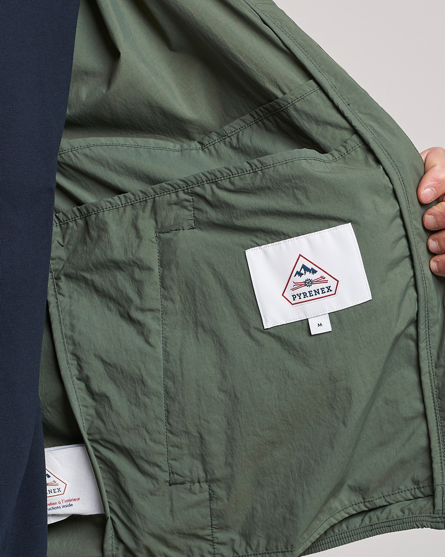 Homme | Manteaux Et Vestes | Pyrenex | Ridge Windbreaker Hooded Jacket Jungle