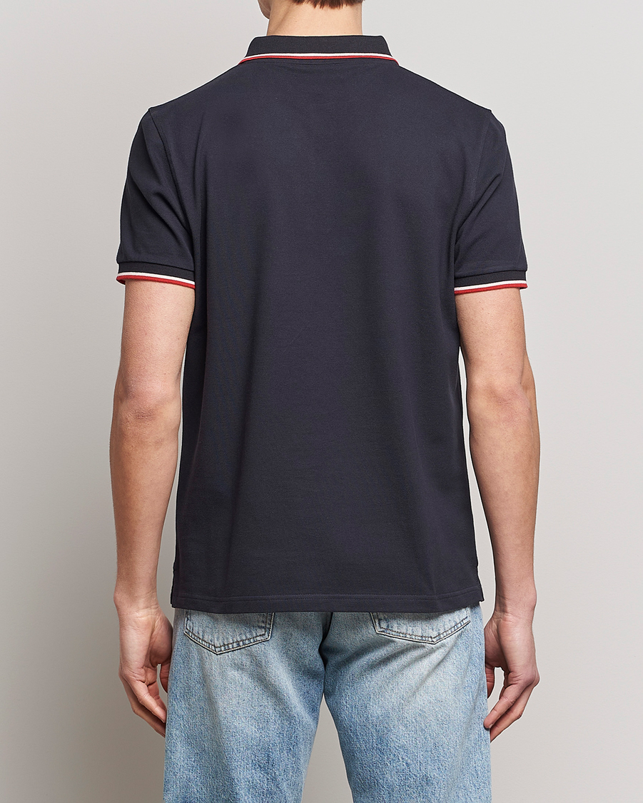 Homme | Polos | Pyrenex | Leyre Cotton Logo Polo Deep Ink