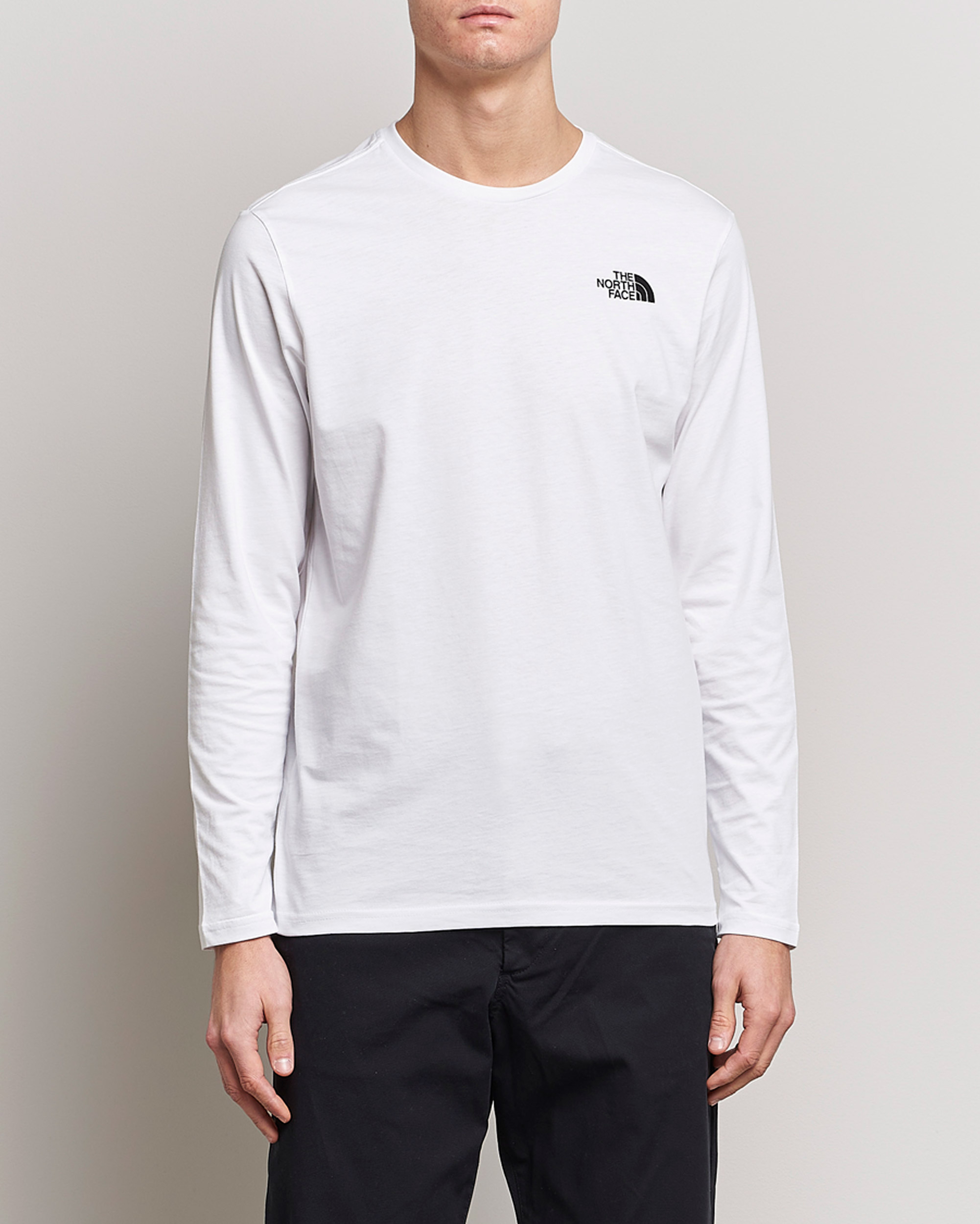 Homme | T-shirts | The North Face | Long Sleeve Easy T-Shirt White