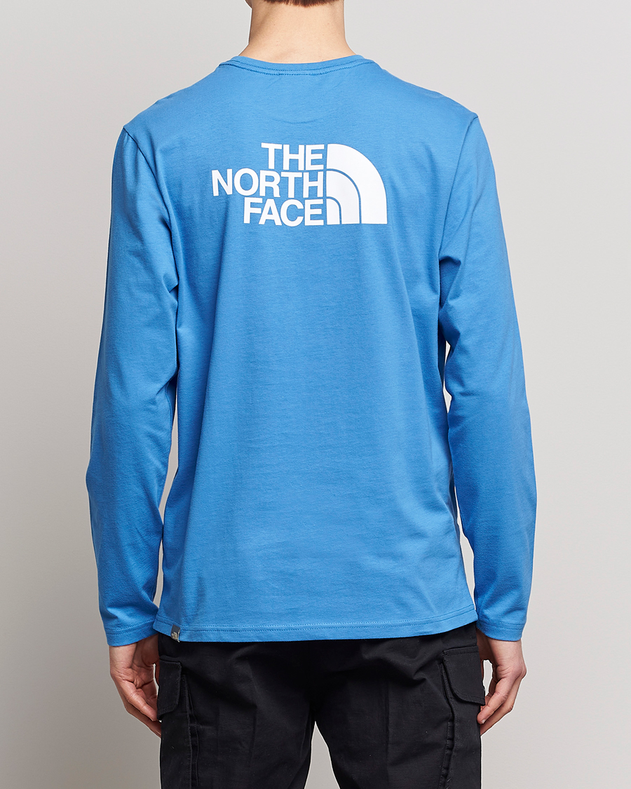 Homme | T-shirts | The North Face | Long Sleeve Easy T-Shirt Super Sonic Blue