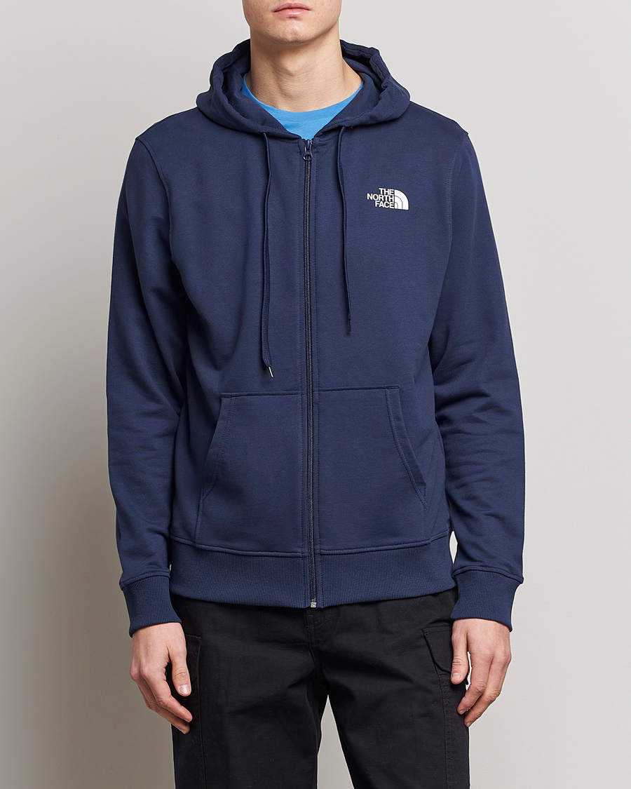Homme | Pulls Et Tricots | The North Face | Open Gate Full Zip Hoodie Summit Navy