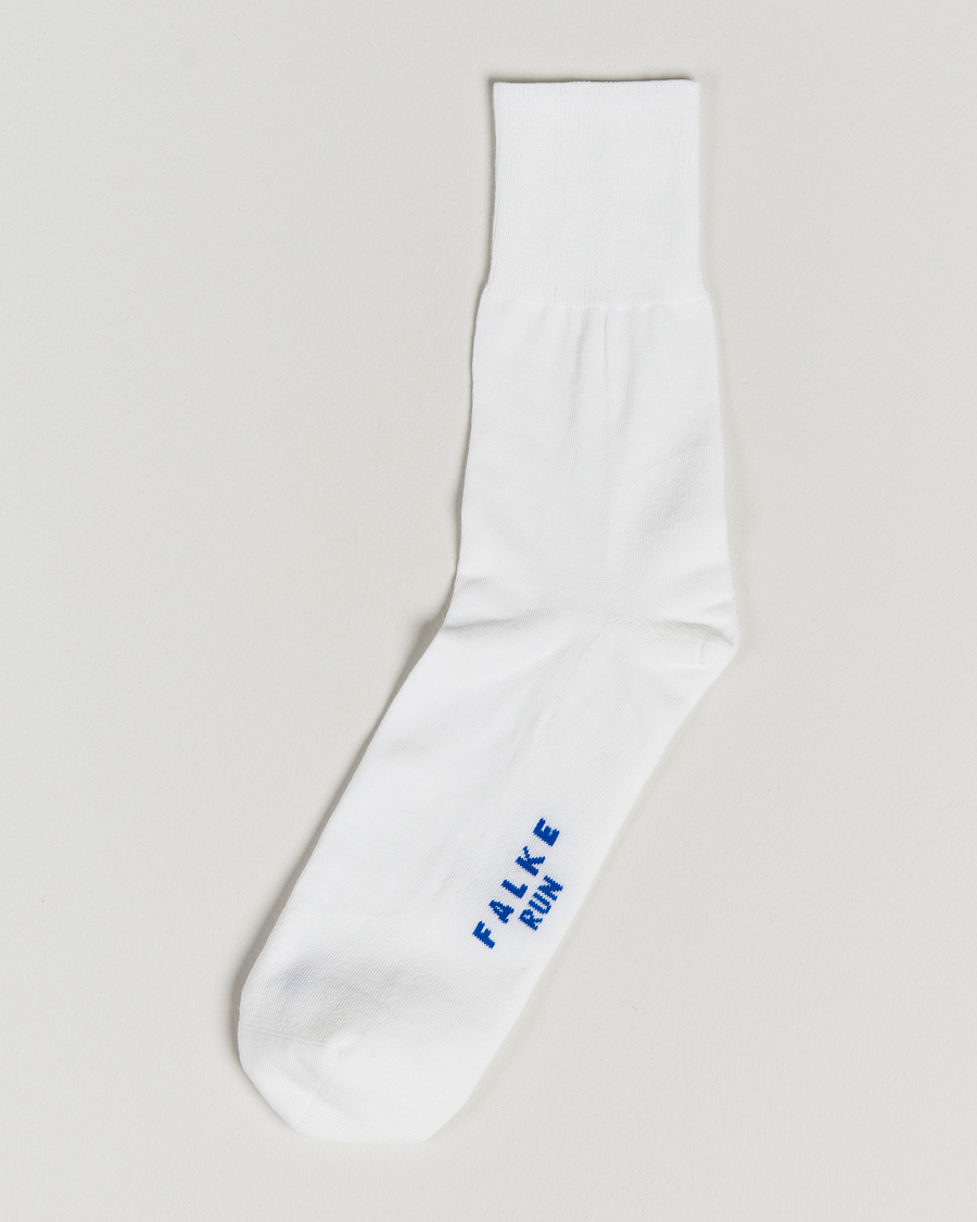 Homme | Sous-Vêtements Et Chaussettes | Falke | Run Cushioned Sport Sock White