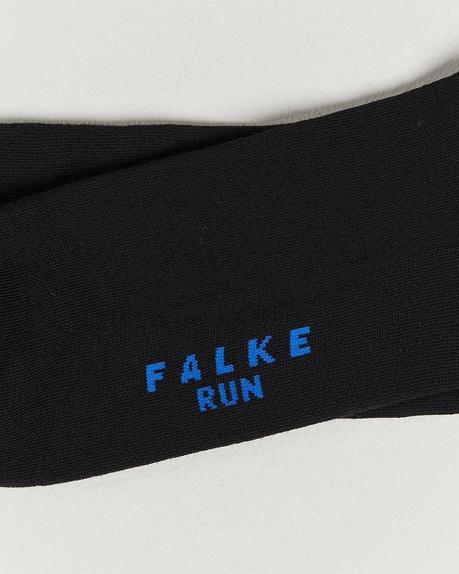 Homme | Chaussettes Quotidiennes | Falke | Run Cushioned Sport Sock Black