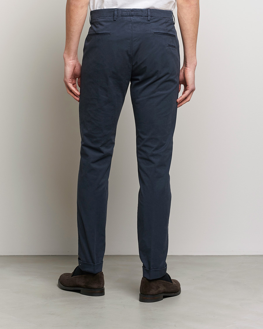 Homme | Pantalons | Briglia 1949 | Slim Fit Cotton Chinos Navy