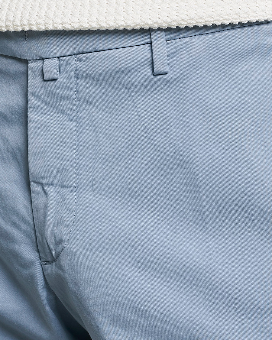 Homme | Pantalons | Briglia 1949 | Slim Fit Cotton Chinos Light Blue