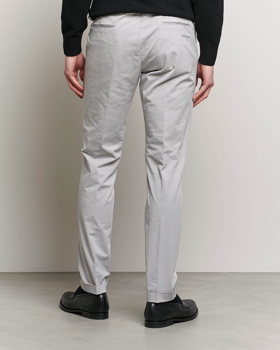 Homme | Pantalons | Briglia 1949 | Slim Fit Cotton Chinos Grey