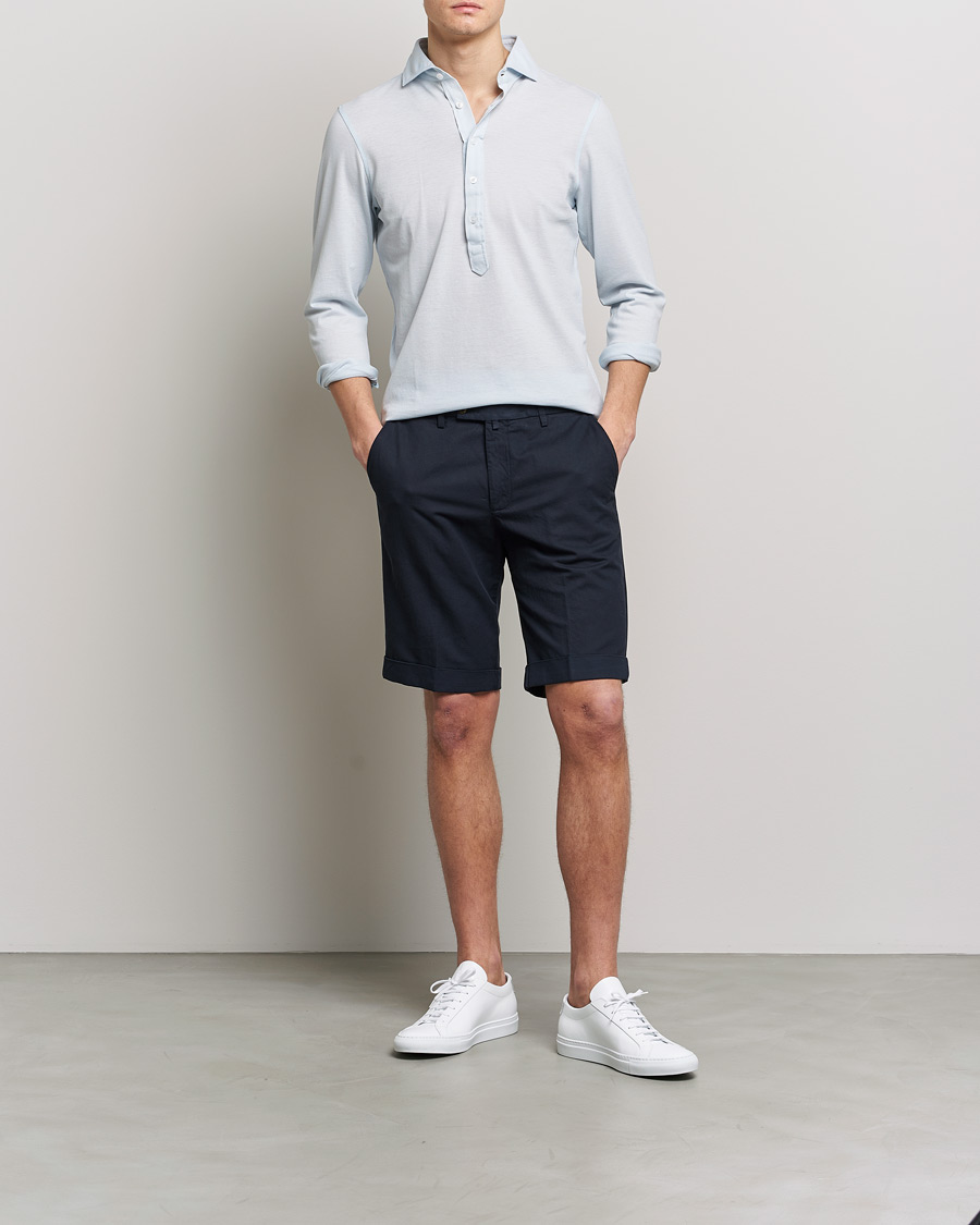 Homme | Shorts | Briglia 1949 | Linen/Cotton Shorts Navy