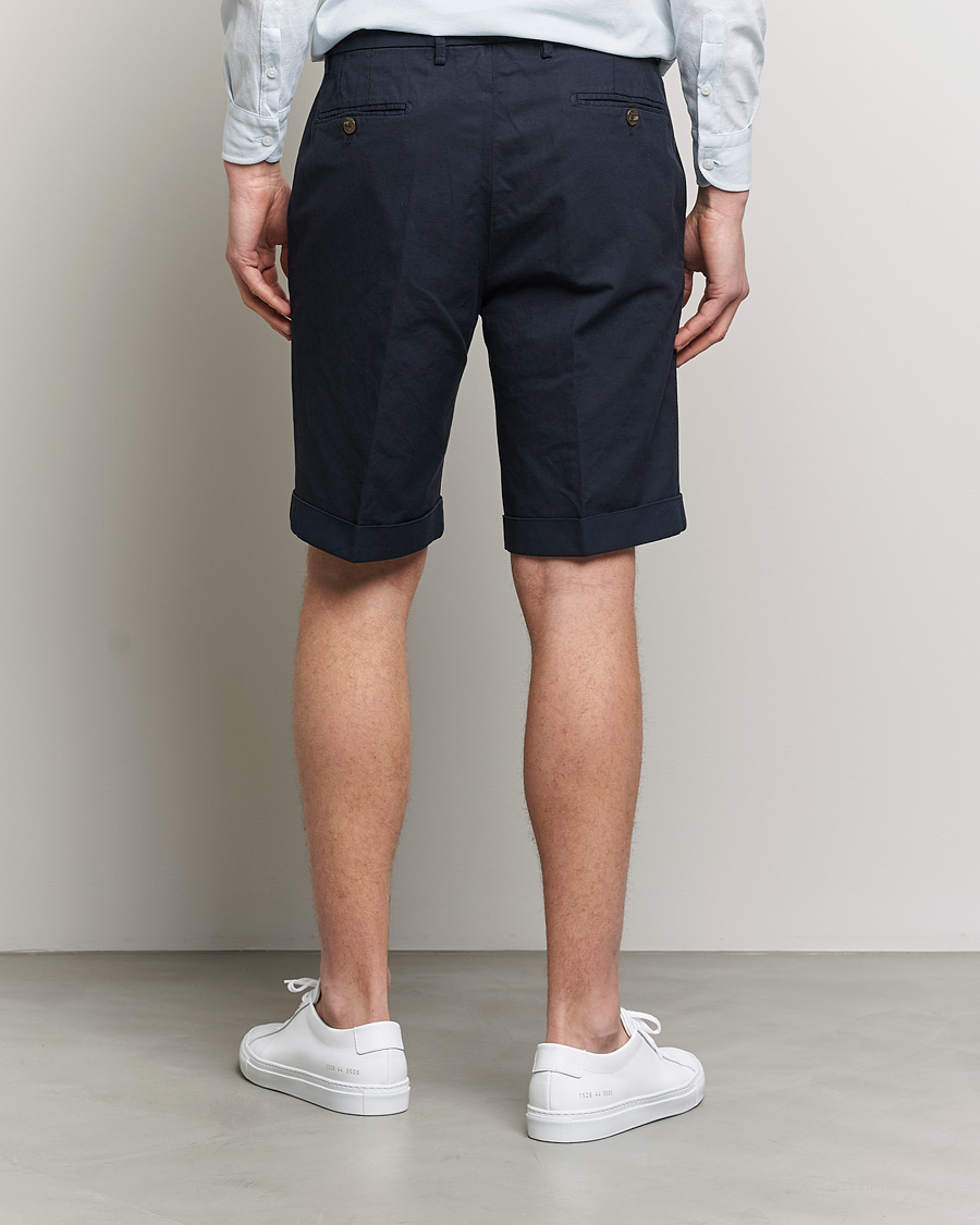 Homme | Shorts | Briglia 1949 | Linen/Cotton Shorts Navy
