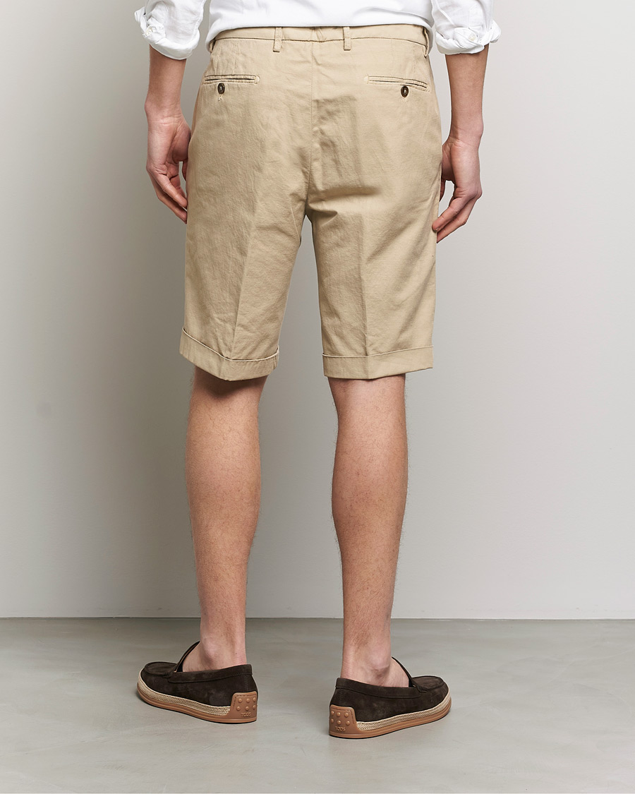 Homme | Shorts | Briglia 1949 | Linen/Cotton Shorts Beige