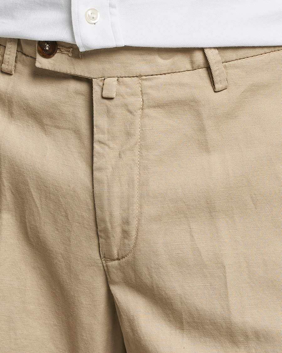 Homme | Shorts | Briglia 1949 | Linen/Cotton Shorts Beige